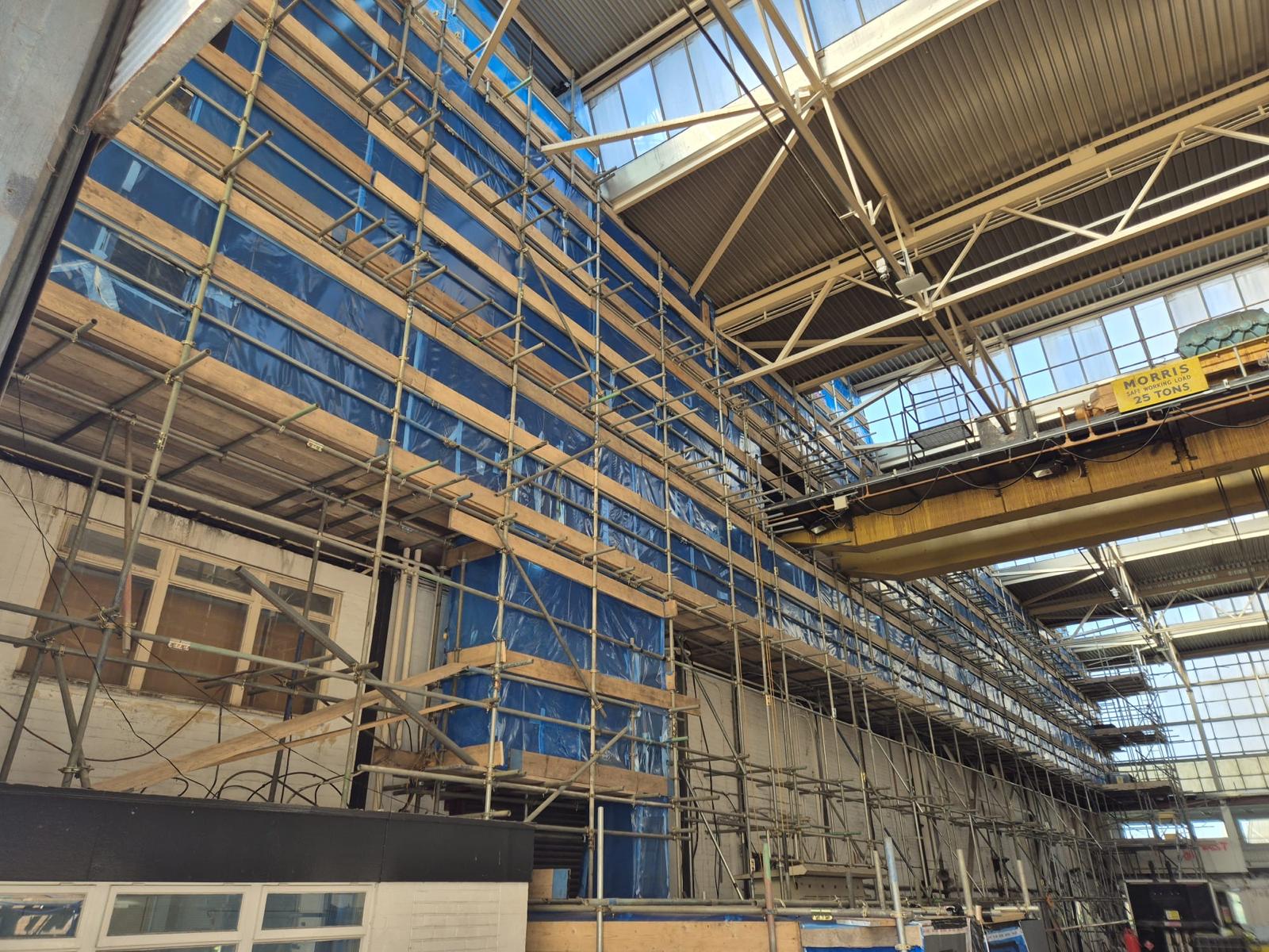 Asbestos Licensed Scaffolding section.